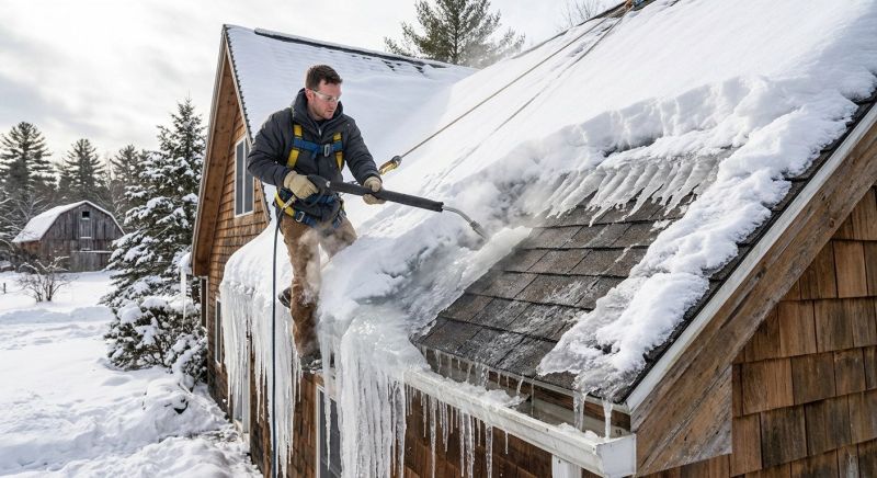 Ice Dam Removal in Tulsa, OK