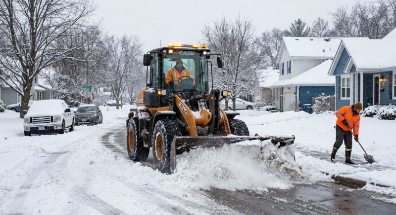 Parking Area Snow Removal in Long Island, NY