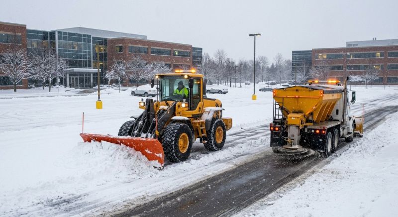 Parking Lot Snow Plowing in Long Island, NY