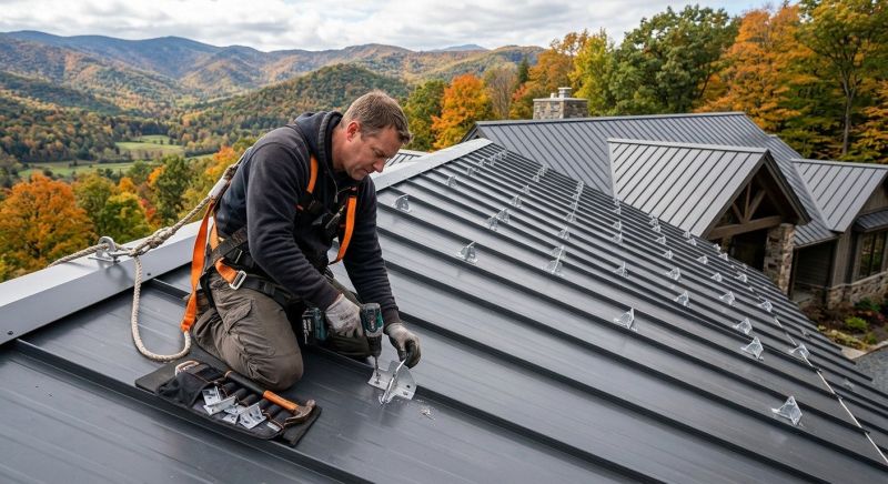 Snow Guard Installation in Oklahoma City, OK