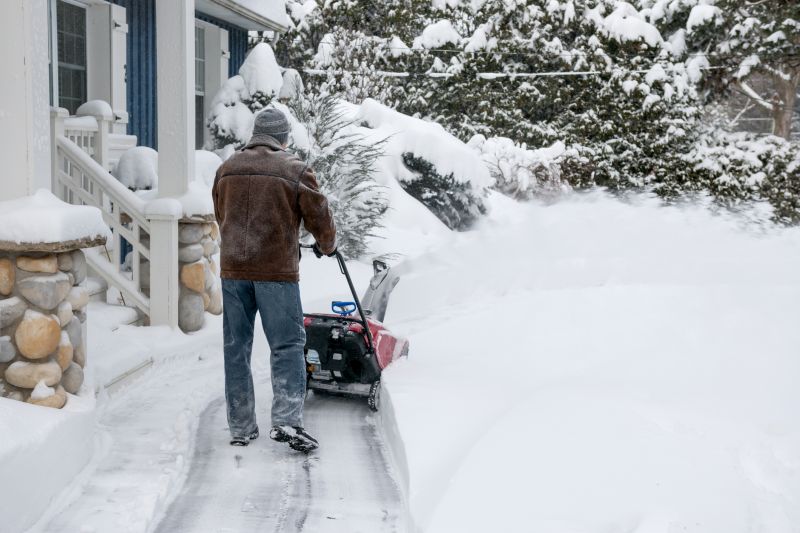 Parking Lot Snow Clearing